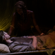 Carl (Chandler Riggs) gets a little nap in.